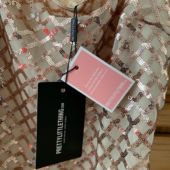 Brand new Pretty Little Thing Sequence Dress - Picture 5 of 5